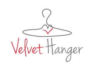 Velvet Hanger logo design by ohtani15