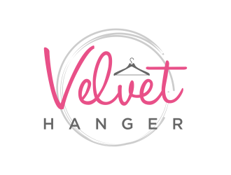 Velvet Hanger logo design by RIANW