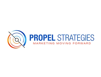 PROPEL Strategies logo design by XyloParadise
