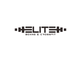 Elite Boxng and Crossfit logo design by p0peye