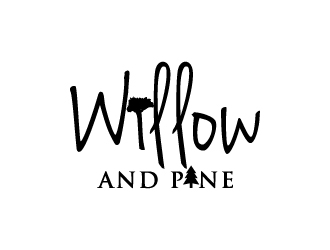 Willow and Pine logo design concepts #8