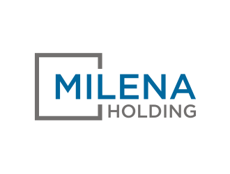 MILENA HOLDING logo design by rief