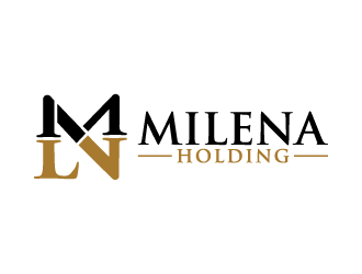 MILENA HOLDING logo design by BrightARTS