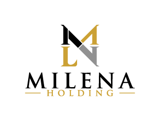 MILENA HOLDING logo design by BrightARTS