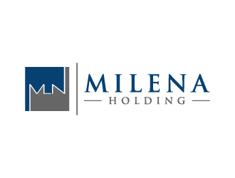 MILENA HOLDING logo design by BrightARTS