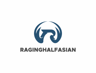 Raginghalfasian logo design by Kindo