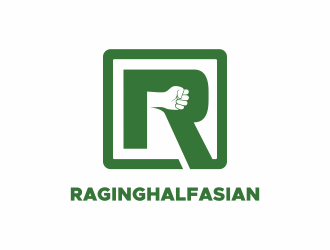 Raginghalfasian logo design by Kindo