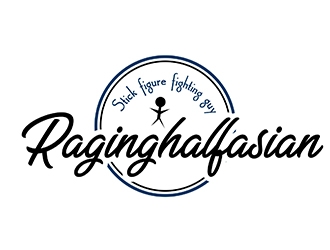 raginghalfasian  logo design by PrimalGraphics