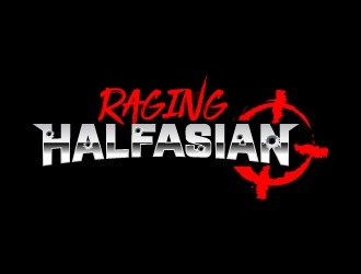 raginghalfasian  logo design by jaize
