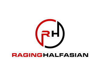 raginghalfasian  logo design by ammad