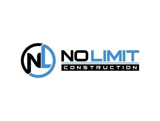 NO LIMIT CONSTRUCTION  logo design by arenug