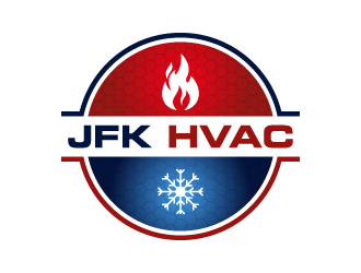JFK HVAC logo design by pencilhand