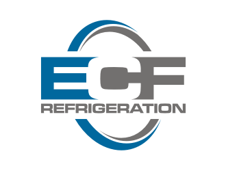 ECF REFRIGERATION logo design by rief