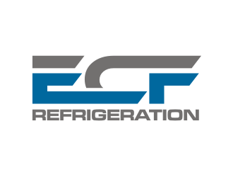 ECF REFRIGERATION logo design by rief