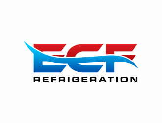 ECF REFRIGERATION logo design by hidro