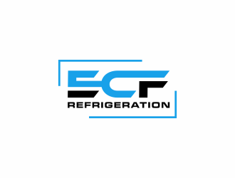 ECF REFRIGERATION logo design by checx