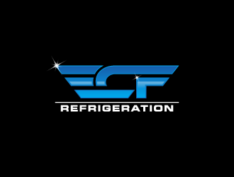 ECF REFRIGERATION logo design by torresace
