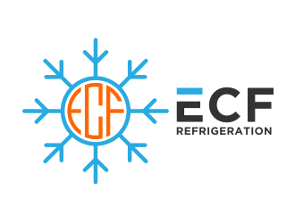 ECF REFRIGERATION logo design by hopee