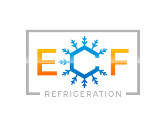 ECF REFRIGERATION logo design by creator_studios