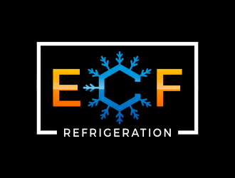 ECF REFRIGERATION logo design by creator_studios