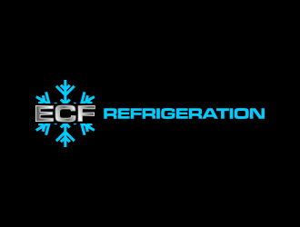 ECF REFRIGERATION logo design by savana