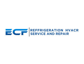 ECF REFRIGERATION logo design by Kanya