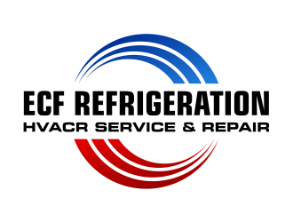 ECF REFRIGERATION logo design by cintoko