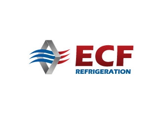 ECF REFRIGERATION logo design by Webphixo