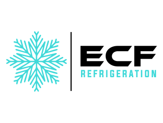 ECF REFRIGERATION logo design by JessicaLopes