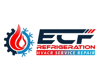 ECF REFRIGERATION logo design by art-design