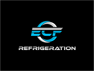 ECF REFRIGERATION logo design by bunda_shaquilla