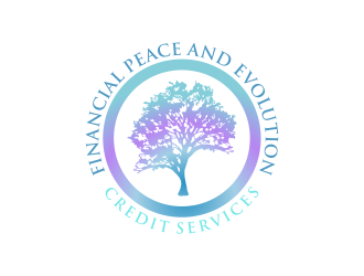 Financial Peace and Evolution Credit Services logo design by savana