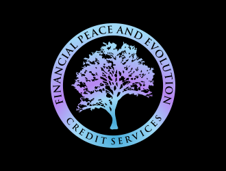 Financial Peace and Evolution Credit Services logo design by savana