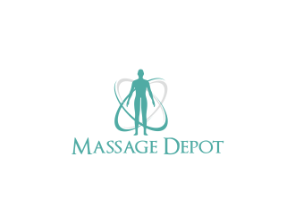 Massage Depot logo design by Greenlight