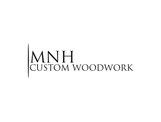 MNH Custom Woodwork logo design by Diancox