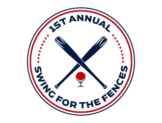 Swing Fore the Fences logo design concepts #2