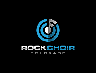 Rock Choir Colorado  logo design by pencilhand