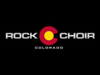 Rock Choir Colorado  logo design by ammad