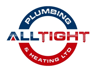 ALLTIGHT PLUMBING AND HEATING LTD logo design concepts #5