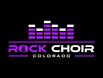 Rock Choir Colorado  logo design by pencilhand