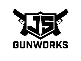 JS GUNWORKS logo design by jaize
