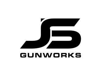 JS GUNWORKS logo design by ammad