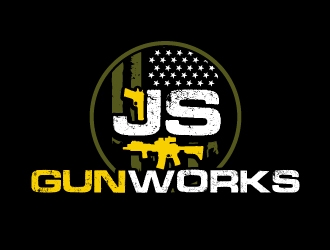 JS GUNWORKS logo design by aRBy