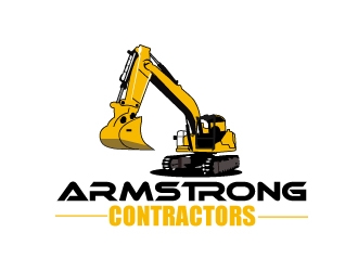 Armstrong Contractors logo design by AamirKhan
