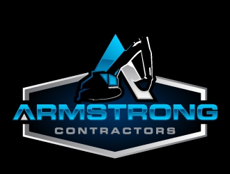 Armstrong Contractors logo design by J0s3Ph