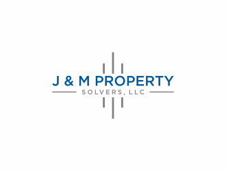 J & M Property Solvers, LLC logo design by Franky.