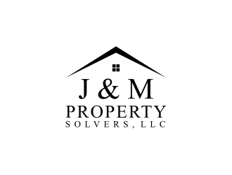 J & M Property Solvers, LLC logo design by haidar