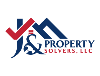 J & M Property Solvers, LLC logo design by Realistis