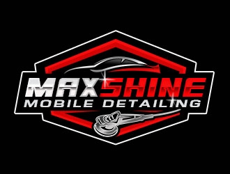 MaxShine logo design by Benok