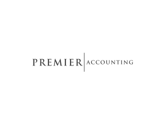Premier Accounting logo design by bricton